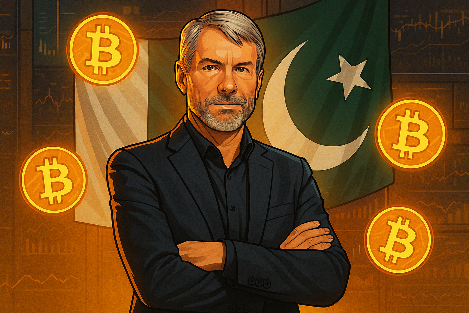 Michael Saylor to Advise Pakistan on Crypto Strategy