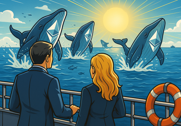 Ethereum Whales Buy $3.8B in ETH as Retail Exits