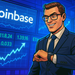Coinbase Stock Nears All-Time High After 42% Year-to-Date Surge