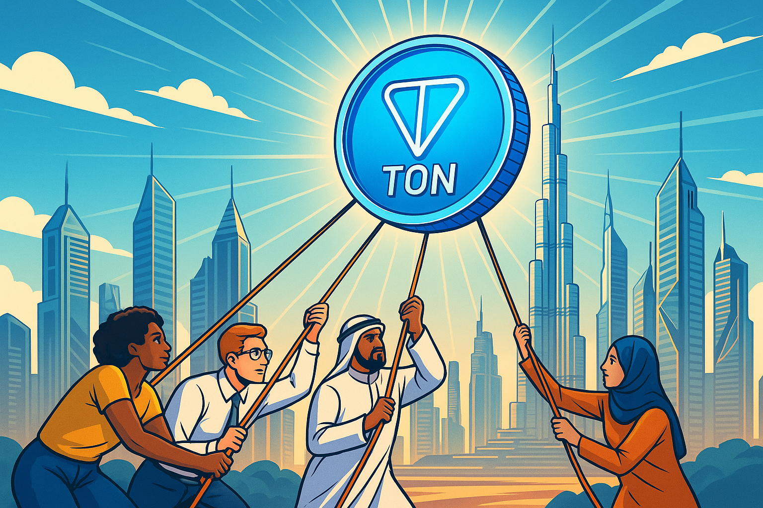 TON Offers UAE Golden Visa for $100K in Staked Tokens