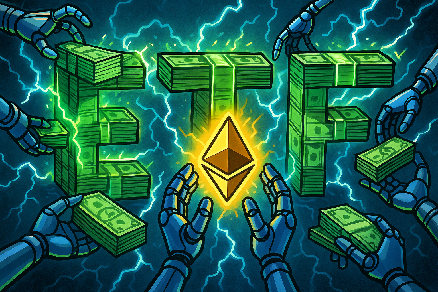 Spot Ether ETFs Log $453M Inflows, Extend Record Streak to 16 Days