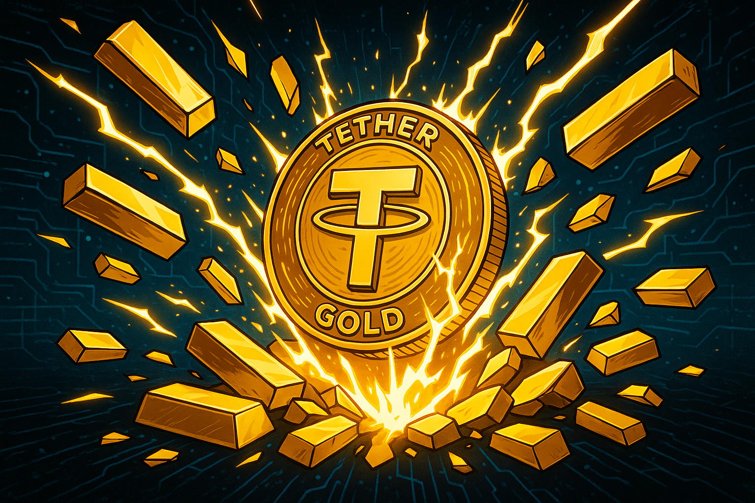 Tether Gold (XAUt) Surges as Gold Prices Hit Record Highs