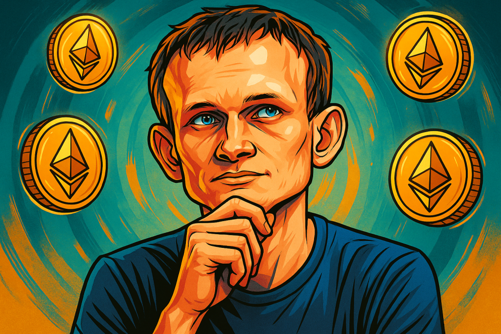 Vitalik Buterin Reclaims Onchain Billionaire Status as Ether Price Nears $4.3K