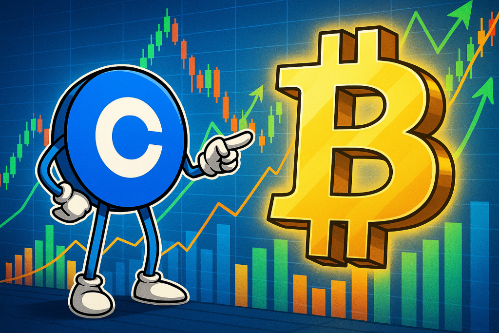Bitcoin Institutional Volume on Coinbase Hits 75%, Signaling Bullish Price Move